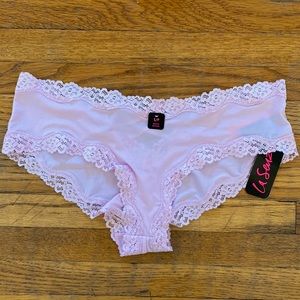 NWT Light Violet La Senza Panties Sz Small